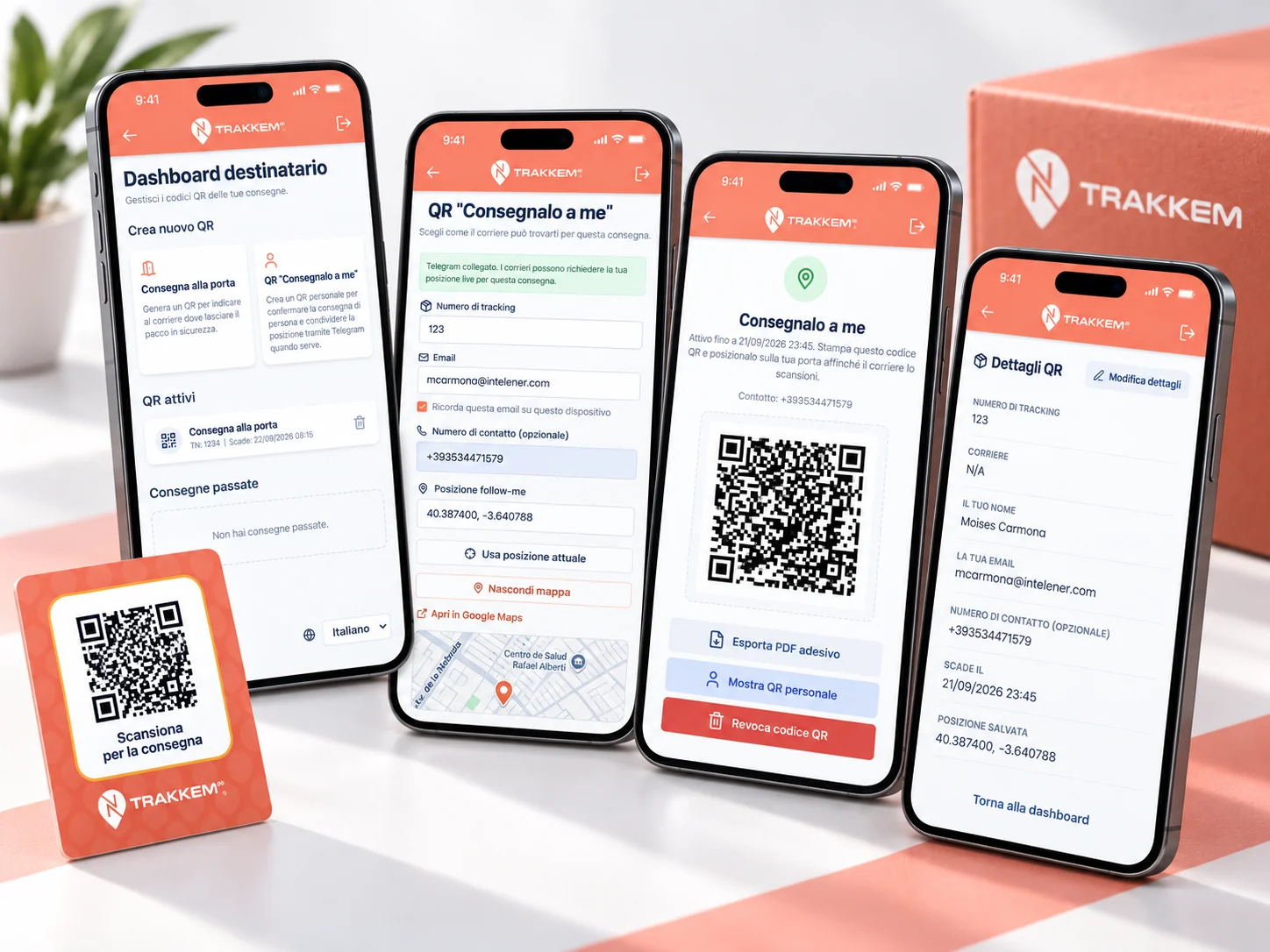 Trakkem Follow Me product mockup
